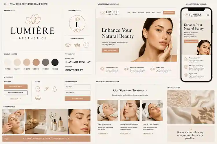 Branding Style Board 2